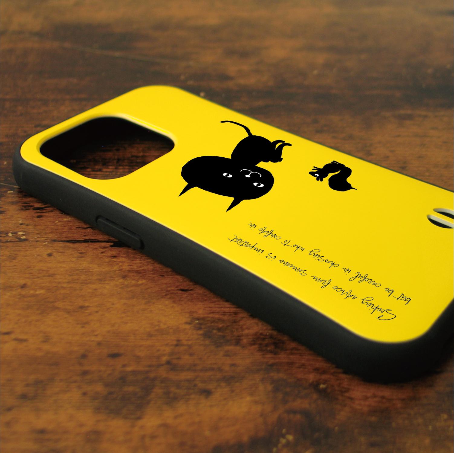 猫　ネコ　ねこ　黒猫　スマホケース　耐衝撃　iPhoneケース　iPhone17　16e　グリップケース　ねこのひげ44 | 2枚目