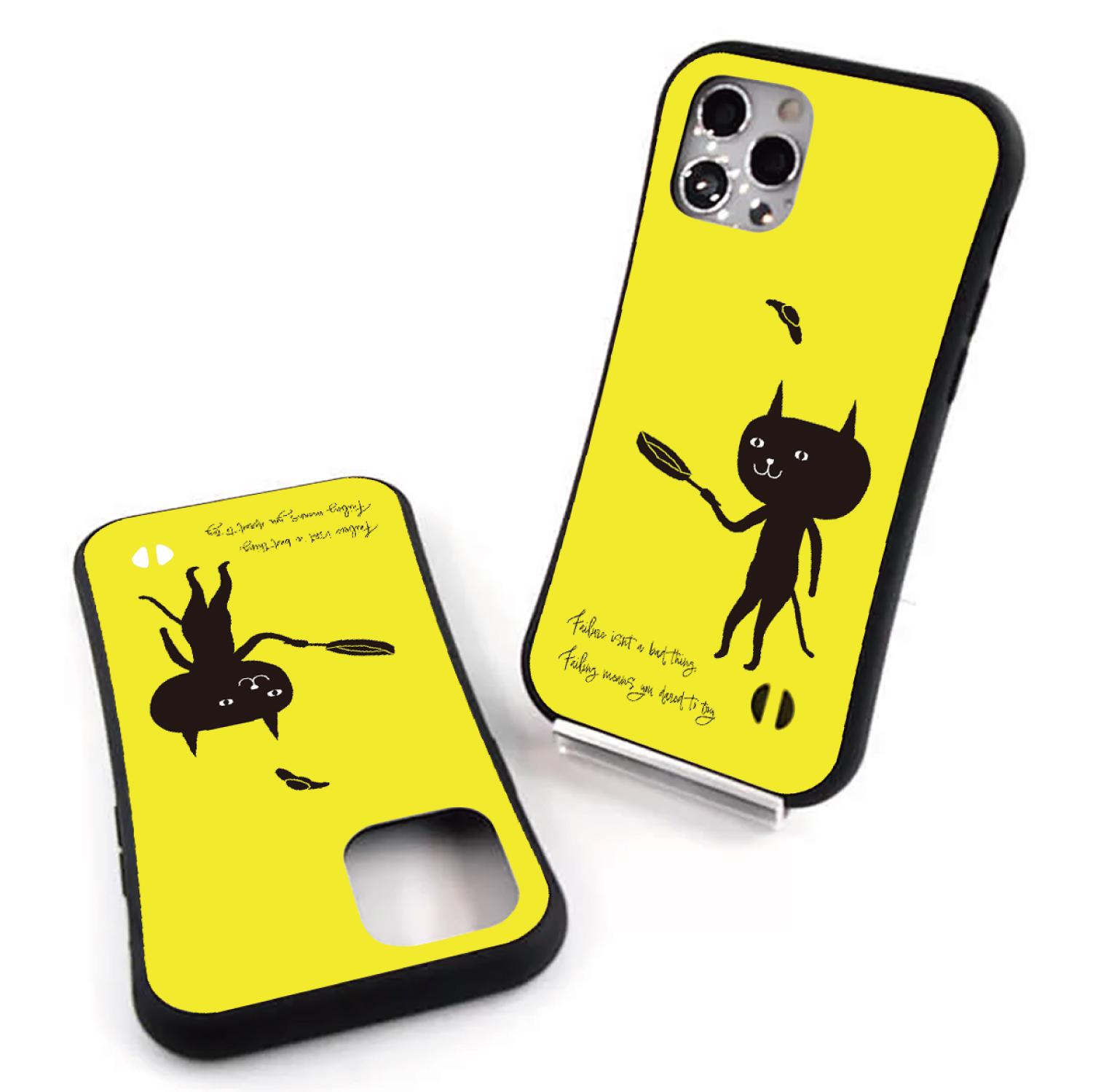 猫　ネコ　ねこ　黒猫　スマホケース　耐衝撃　iPhoneケース　iPhone17　16e　グリップケース　ねこのひげ40 | 5枚目