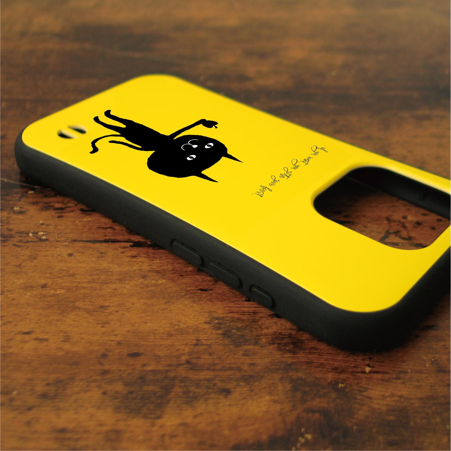 猫　ネコ　ねこ　黒猫　スマホケース　耐衝撃　iPhoneケース　iPhone17　16e　グリップケース　ねこのひげ13 | 3枚目